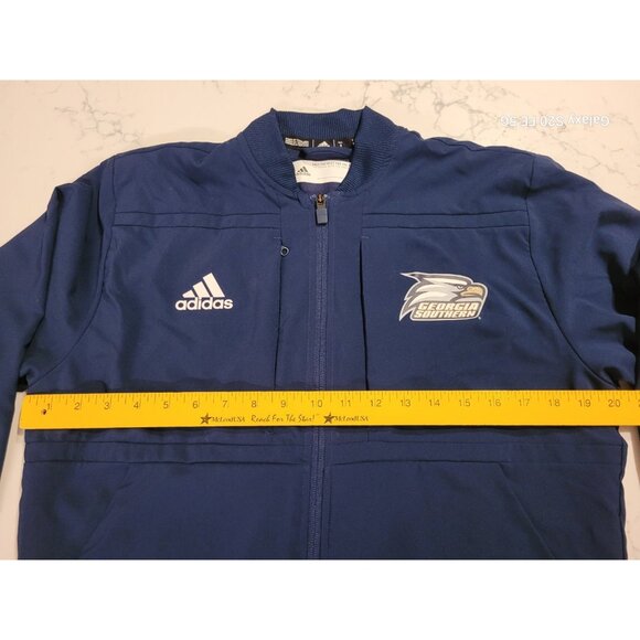 GEORGIA SOUTHERN UNIVERSITY GSU EAGLES Volleyball ADIDAS JACKET TOP BLUE SIZE S - Picture 3 of 12